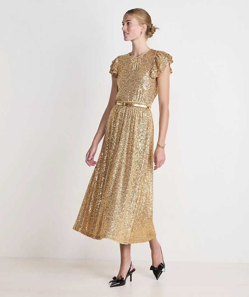 Kaia Sequin Skirt