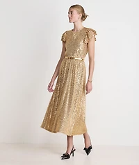 Kaia Sequin Skirt