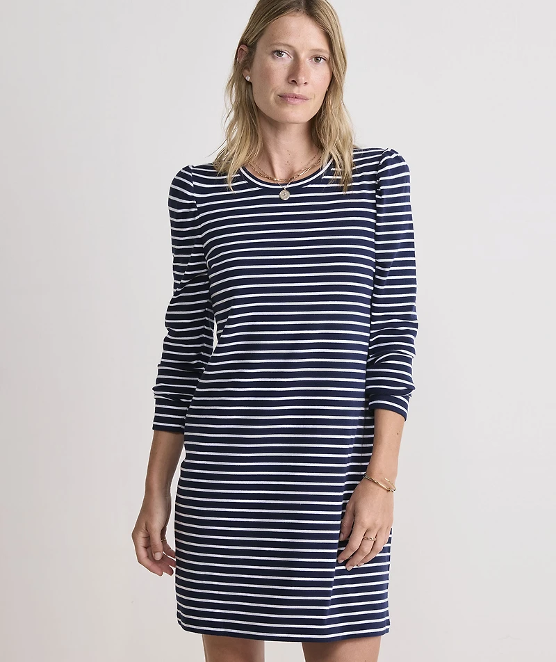 Deluxe Puff-Sleeve Mini Dress