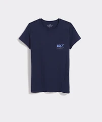Camila Print Whale Fill Short-Sleeve Pocket Tee