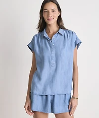 Margo Chambray Top