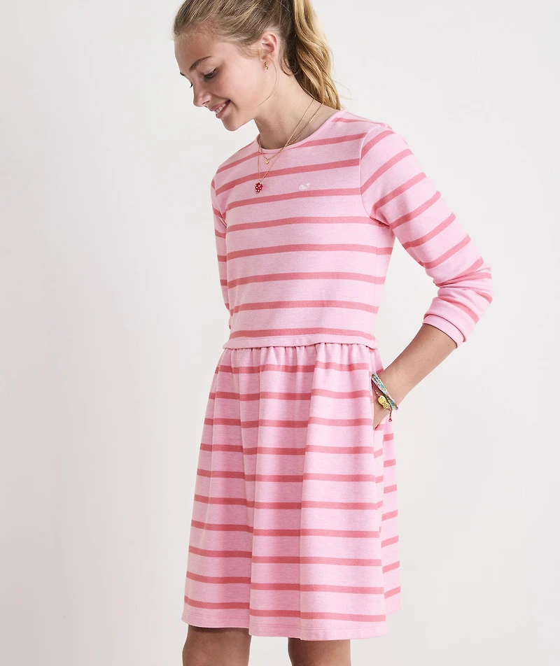 Girls' Striped Saltwater Dress