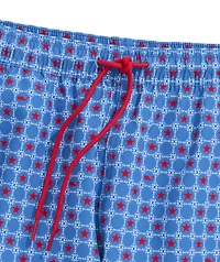 OUTLET 5 Inch Whale Star Anchor Chappy Swim Trunks