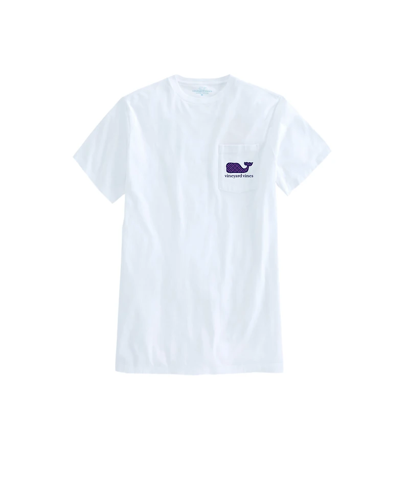 OUTLET Women's Chelsea Geo Whale Short-Sleeve Pocket Tee