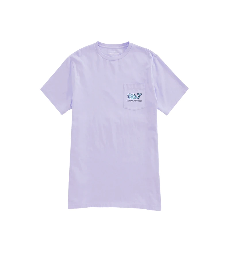 OUTLET Women's Lighthouse Scene Whale Short-Sleeve Tee