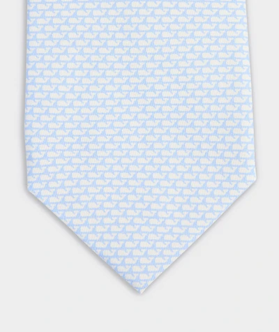 Micro Whales Silk Tie