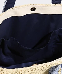 Medium Straw Tote