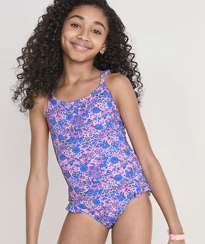 Girls' Ruffle One-Piece