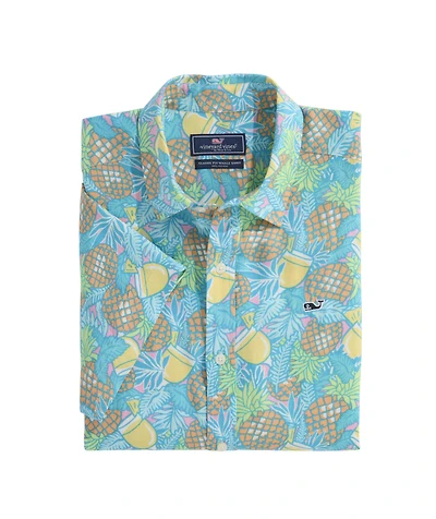 OUTLET Printed Short-Sleeve Shirt