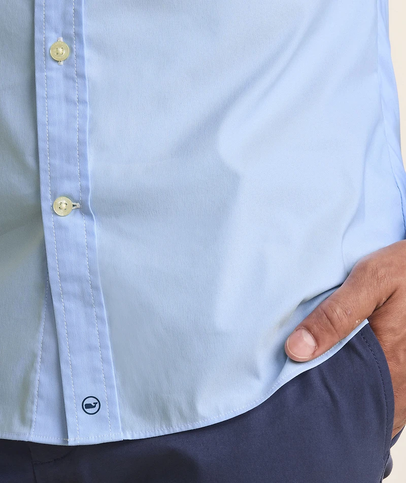 Breakwater Solid Performance Cotton Shirt