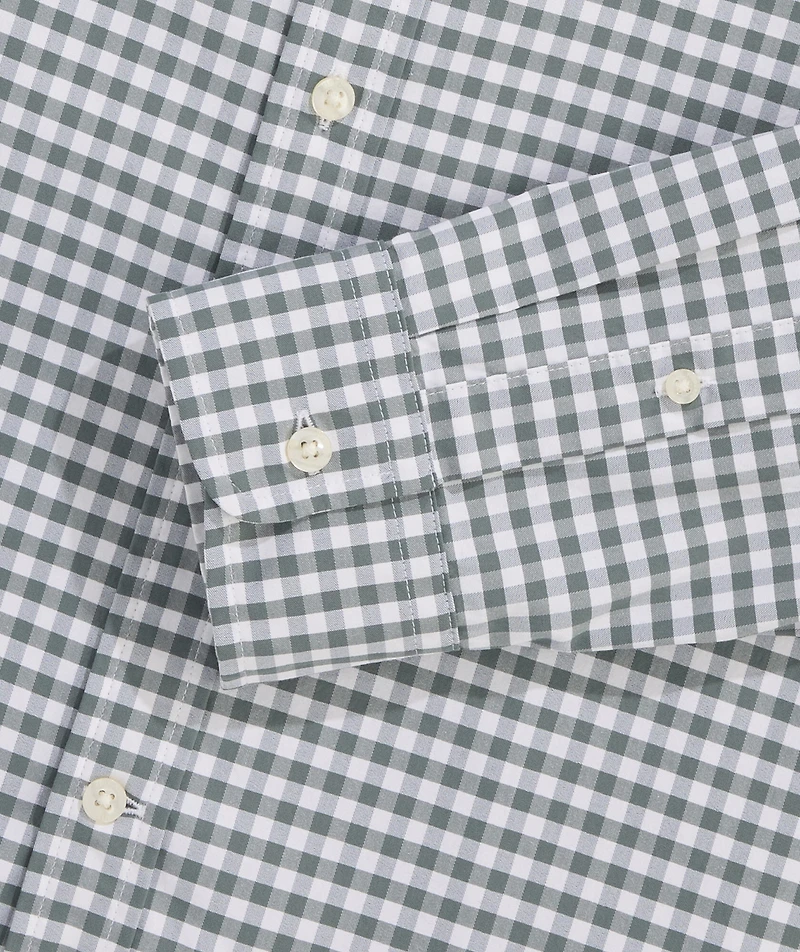 Skysail Gingham Performance Cotton Shirt