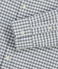 Skysail Gingham Performance Cotton Shirt