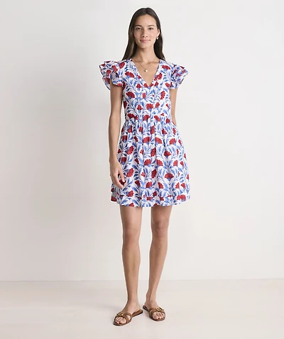 Nora Pintuck Dress
