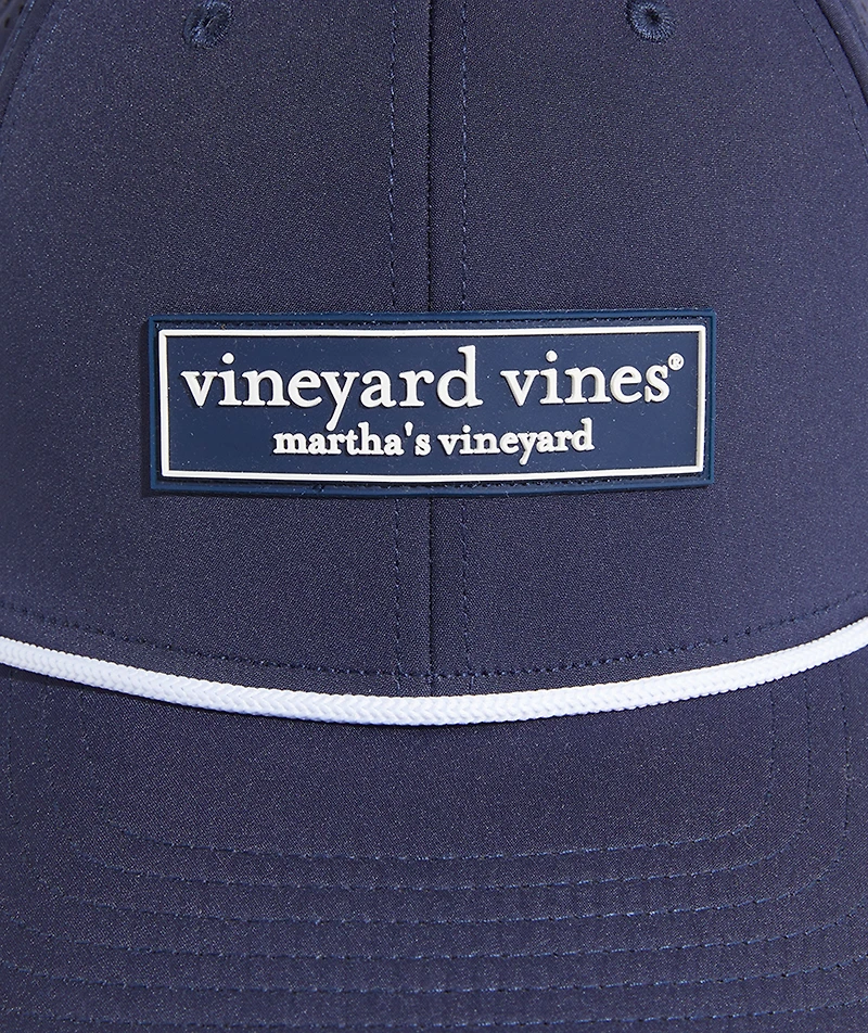 Rubber Patch Logo Box Performance Baseball Hat