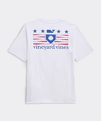 Boys' Baseball Stars Short-Sleeve Harbor Sun Performance Tee
