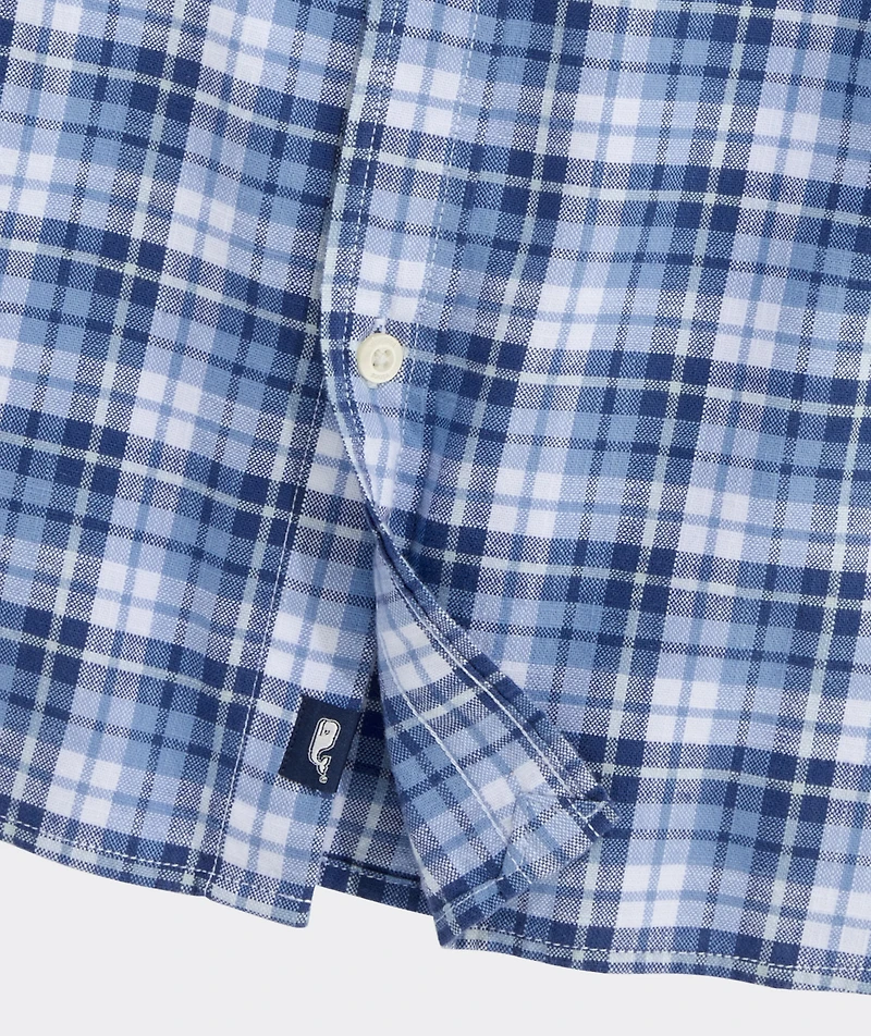 Coskata Plaid Island Cotton Short-Sleeve Shirt