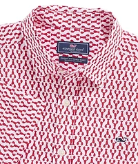 OUTLET Boys' Micro Lobsters Short-Sleeve Whale Shirt