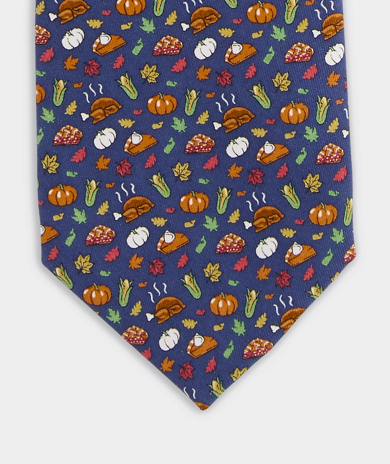 Thanksgiving Essentials Silk Tie