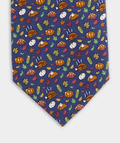 Thanksgiving Essentials Silk Tie