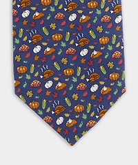 Thanksgiving Essentials Silk Tie