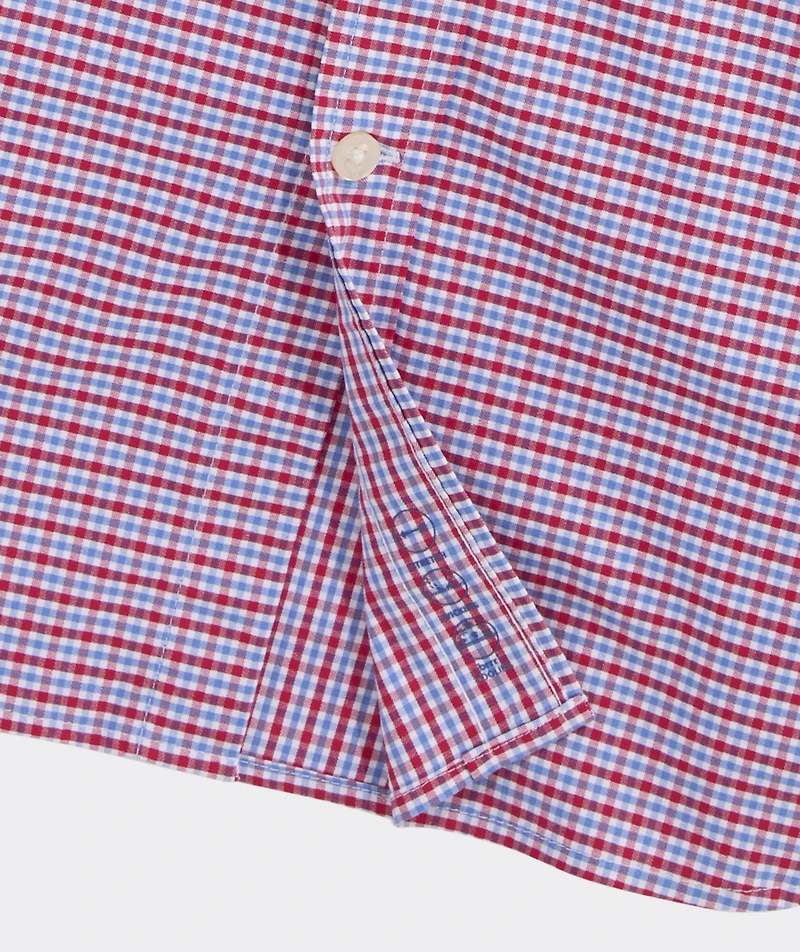 Tradewind Check Performance Cotton Shirt