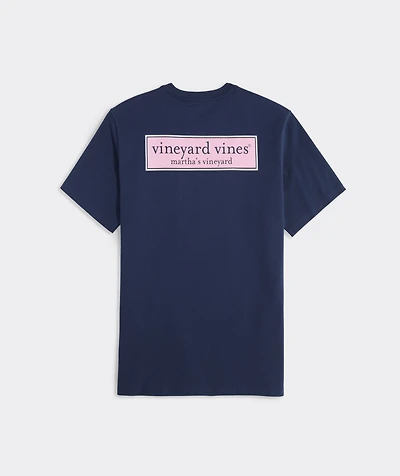 Classic Logo Box Short-Sleeve Pocket Tee