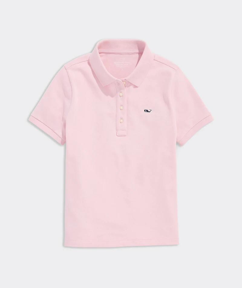 Girls' Heritage Pique Polo