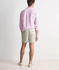 6 Inch Lived-In Mended Cutoff Shorts