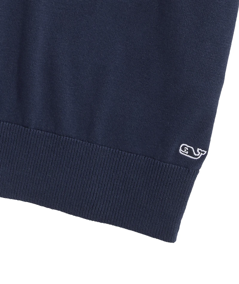 OUTLET Women's Scallop Short-Sleeve Sweater