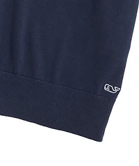 OUTLET Women's Scallop Short-Sleeve Sweater