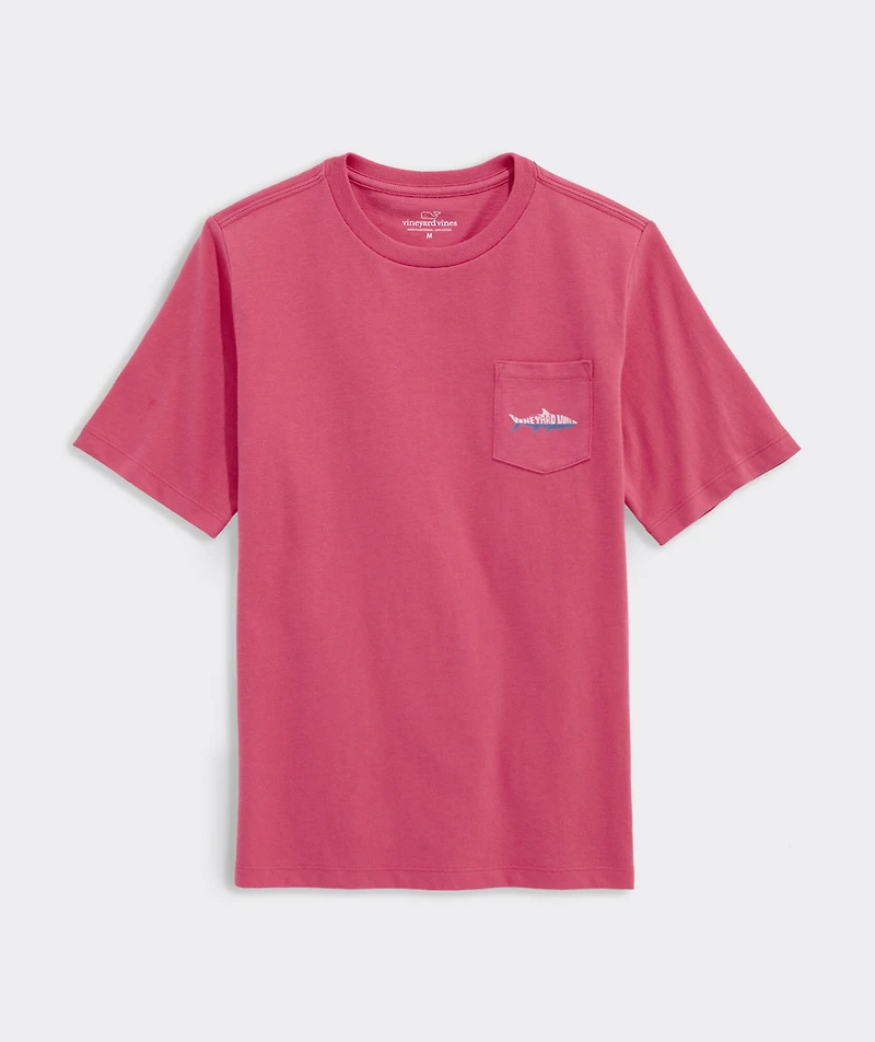 Boys' Silhouette Fish Short-Sleeve Pocket Tee