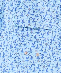 OUTLET 5 Inch Atlantic Sailing Chappy Swim Trunks