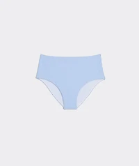 Orleans Seersucker High-Rise Bikini Bottom