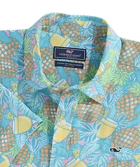 OUTLET Printed Short-Sleeve Shirt
