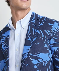 Breezy Palms Linen Blazer