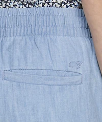 Boys' Pull-On Chambray Shorts