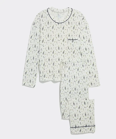 Super-Soft Knit Pajama Set