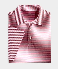 Men's Custom Heathered Winstead Stripe Sankaty Polo