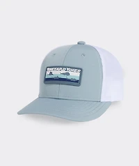 Boys' Retro Fish Rubber Patch Trucker Hat