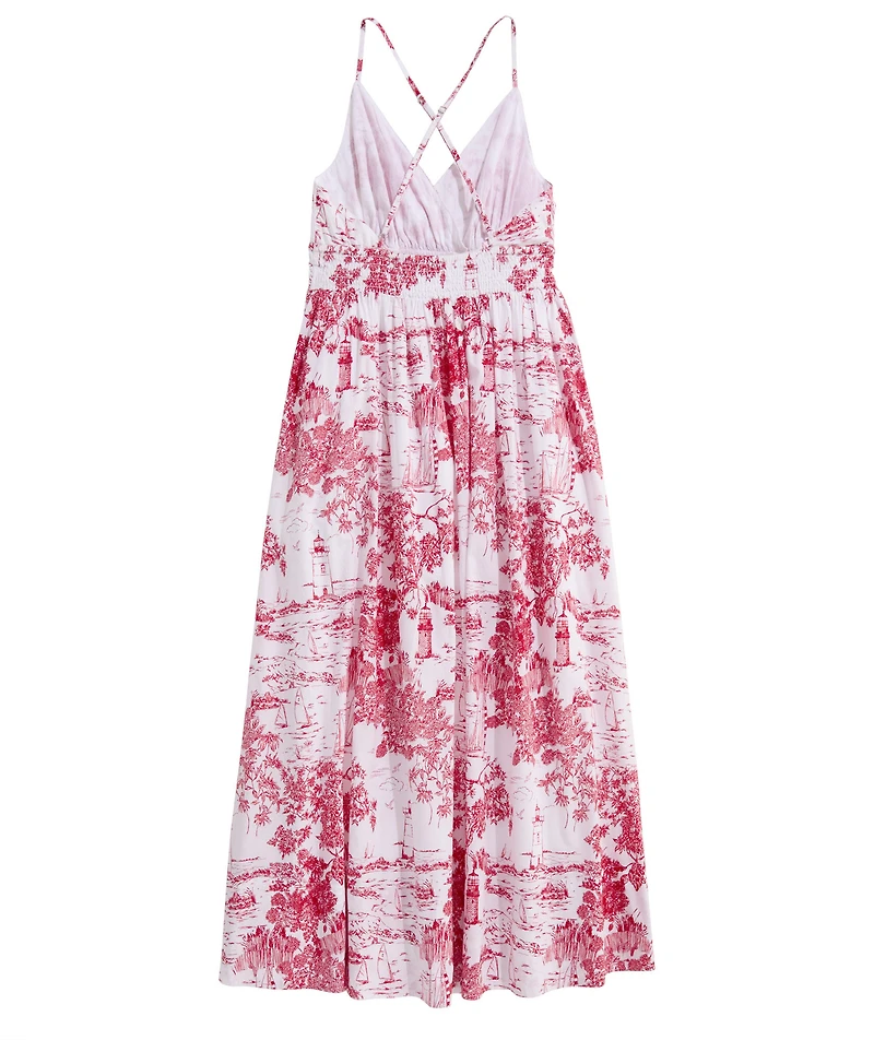 OUTLET Women's Vineyard Toile Midi Dress