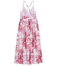 OUTLET Women's Vineyard Toile Midi Dress