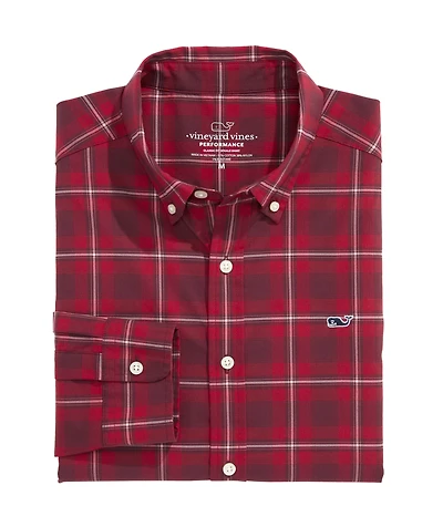 OUTLET Performance Twill Check Shirt