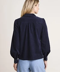 Corduroy Popover Shirt