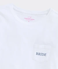 Bride Long-Sleeve Pocket Tee