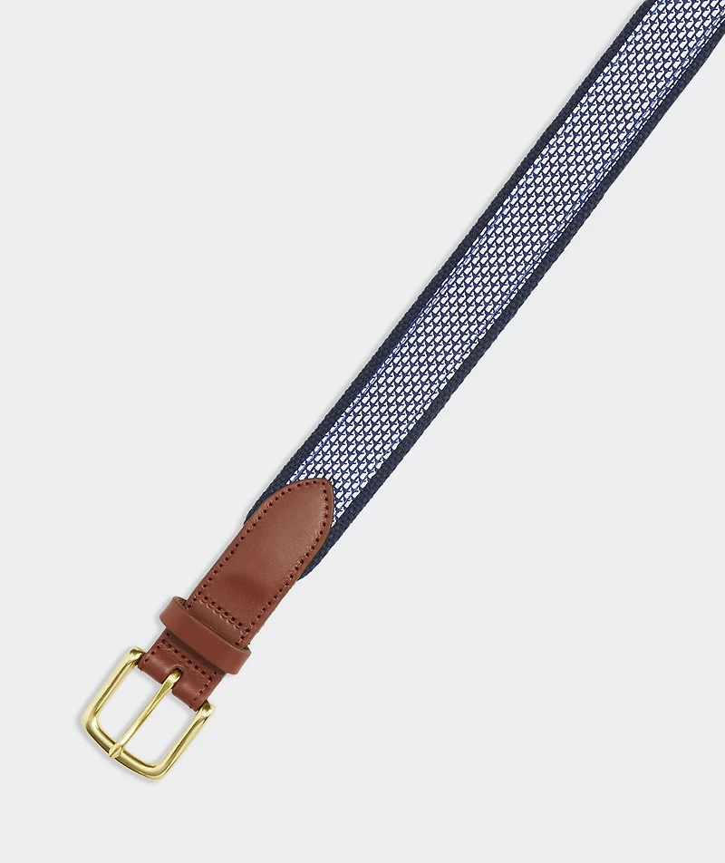 Micro Whale Canvas Club Belt