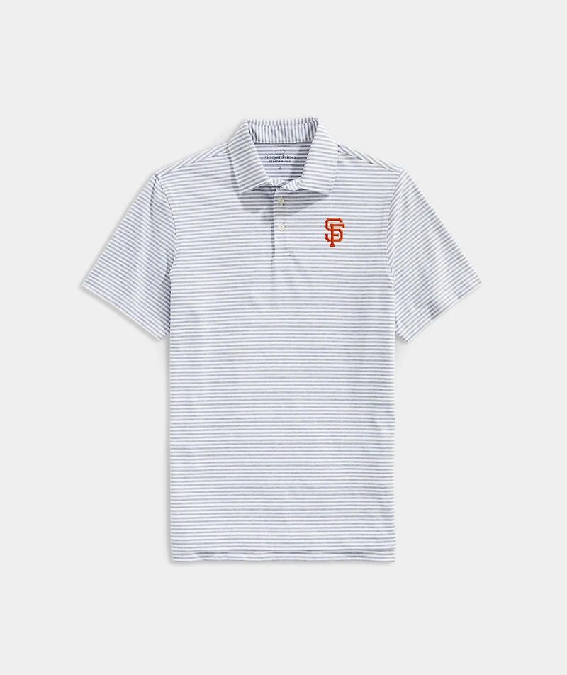 San Francisco Giants Winstead Stripe Sankaty Polo