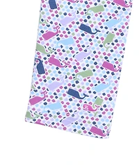 OUTLET Girls' Tiny Diamond Whales Printed Legging
