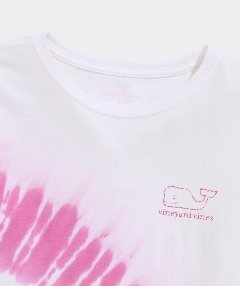 Girls' Tie-Dye Whale Long-Sleeve Pocket Tee