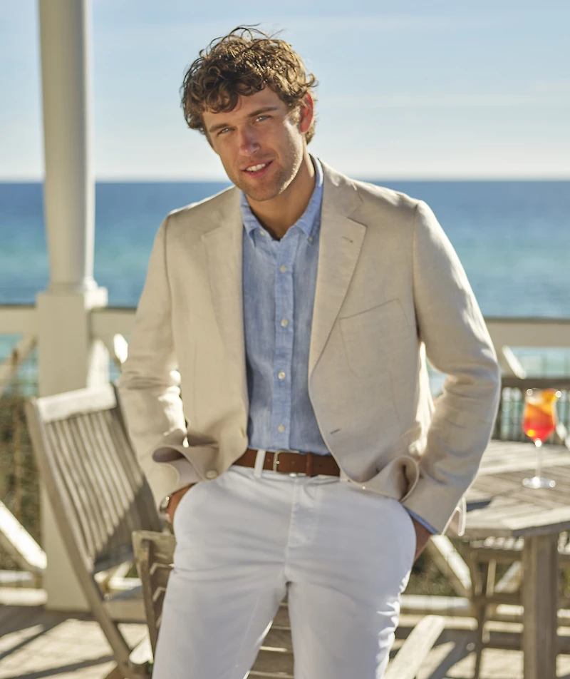 Linen Textured Blazer