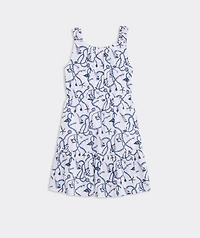 OUTLET Girls' Rope Toile Keyhole Dress